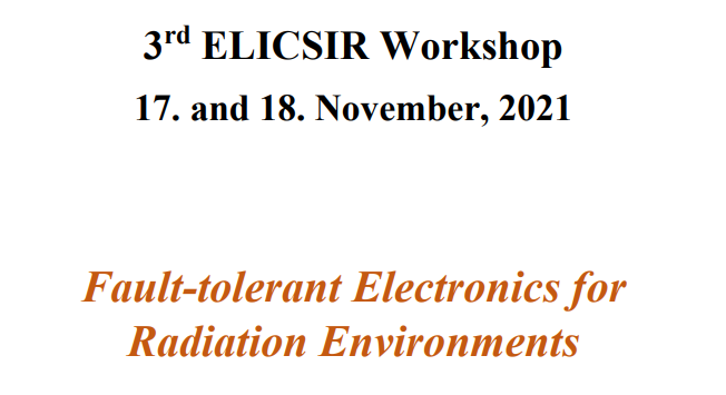 3rd ELICSIR workshop successfully organized